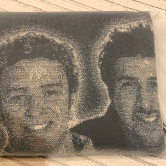 🔵 Vintage & New - NSYNC Blue Moon Throw Blanket Afghan - Collectible - Rare - Picture 4 of 4